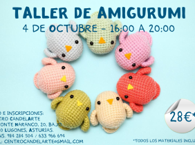 taller amiogurumi el 4 de octubre